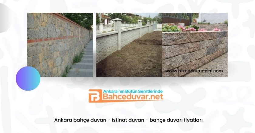 Beton Perde Duvarı – Ankara’da Modern ve Sağlam Yapı Çözümleri