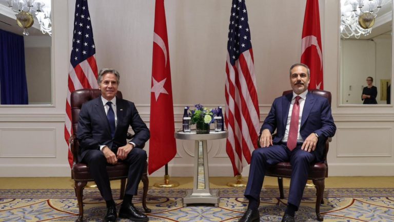 Bakan Fidan, ABD'li mevkidaşı Blinken ile görüştü