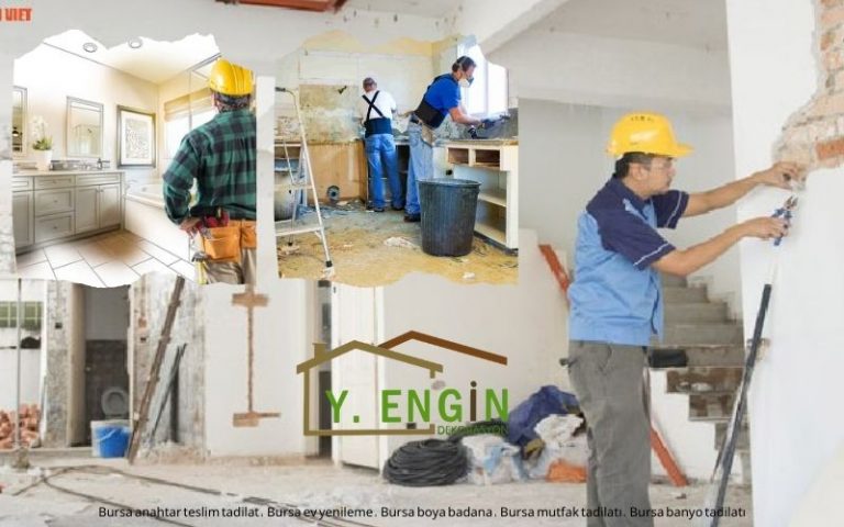 Bursa Banyo Tadilatı – Modern ve Şık Banyolara Kavuşun