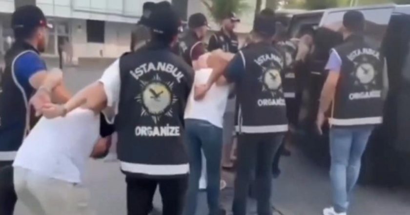 İstanbul’daki Ceza Örgütü Operasyonu: 18 Gözaltı