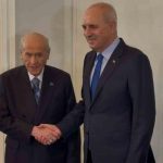 MHP Bahceli’nin lideri Türk Ulusal Meclisi Kurtulmuş Başkanı ile tanıştı