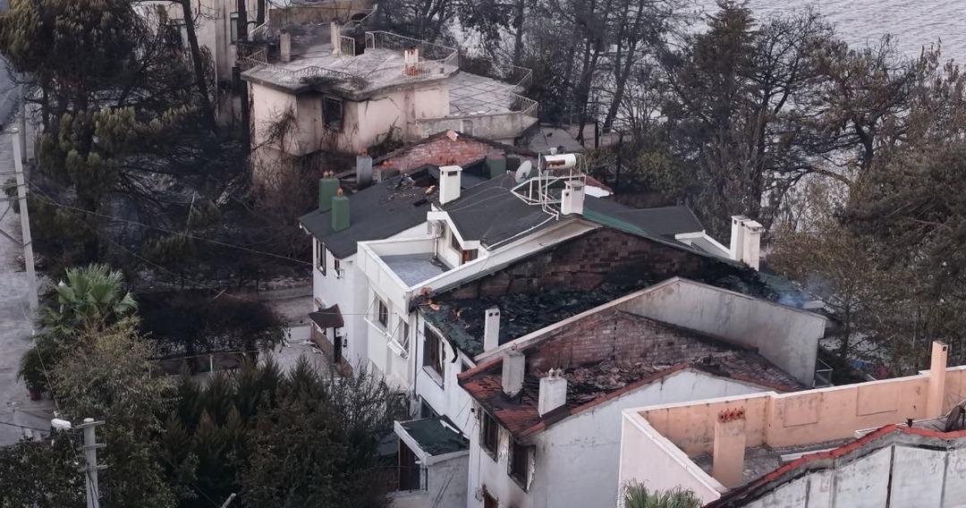 Milyonlarca villa, araçlar Ash'e dönüştü! Çanakkale'deki acı resim 13 ortaya çıktı