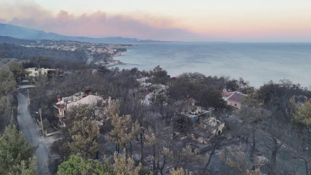 Milyonlarca villa, araçlar Ash'e dönüştü! Çanakkale'deki acı verici görüntü 2 ortaya çıktı