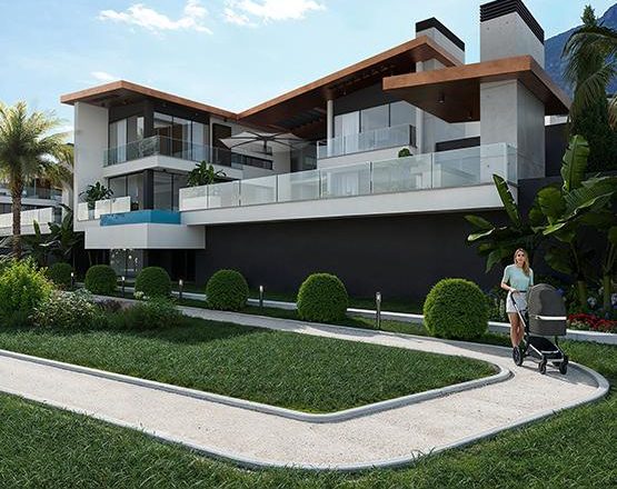 Girne satılık villa projelerinde modern yaşamın lideri Özyalçın Construction