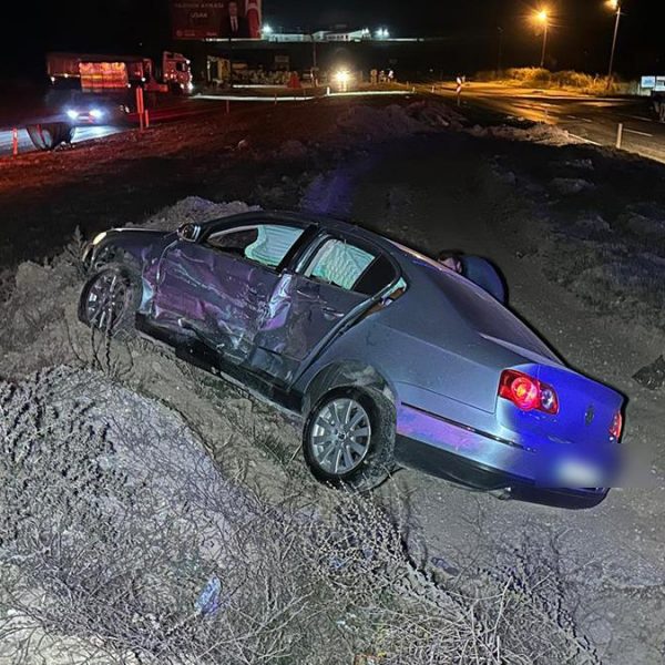 Uşak’ta trafik kazası! 10 yaralı