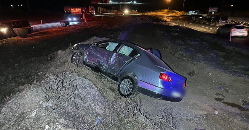 Uşak’ta trafik kazası! 10 yaralı