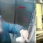 Atatürk portresine tüküren kurye yakalandı