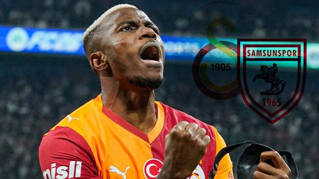 Galatasaray’da Victor Osimhen Samsunspor maçında tarihe geçti!