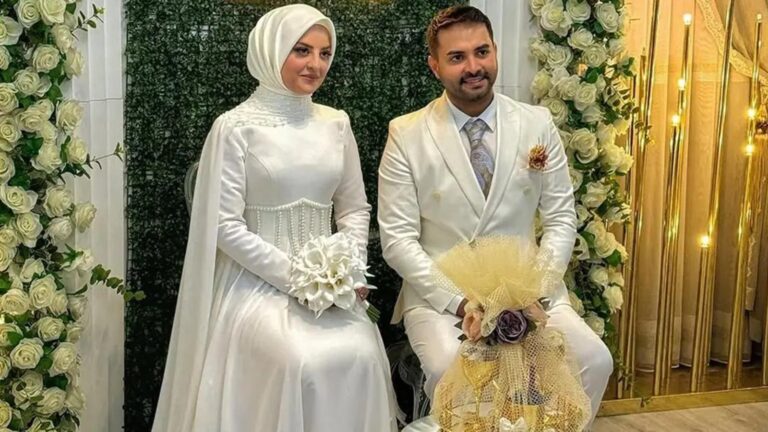 Kadir Ezildi’nin eşi eltisinin düğününde beyaz giydi